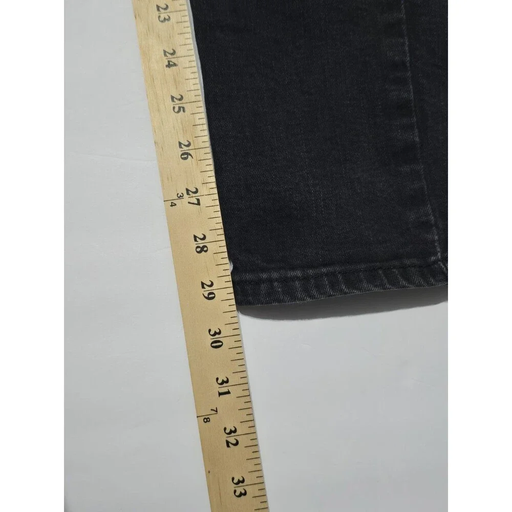 Levi's 511 Slim Fit Stretch Men's 32x30 Jeans In Washed Black Denim Pants